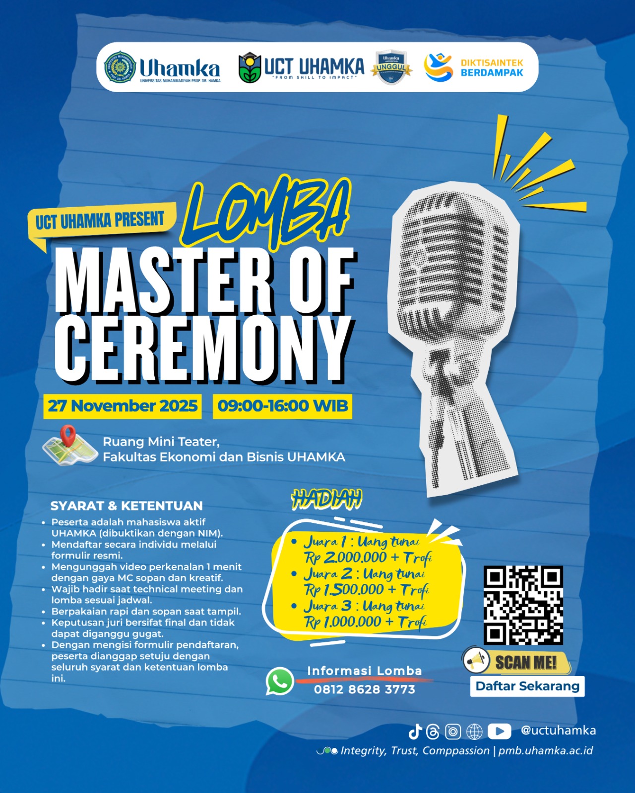 LOMBA MASTER OF CEREMONY